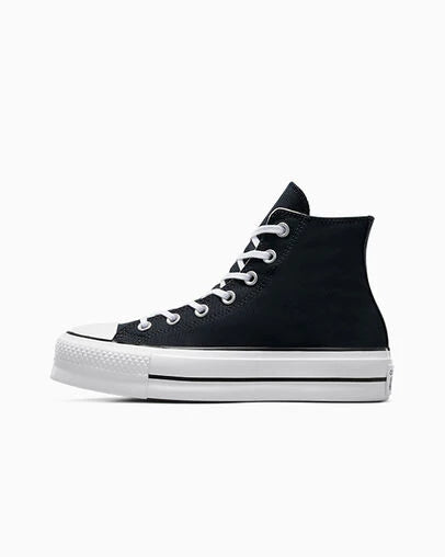 Converse All Star Plataforma Bota Mujer Negro