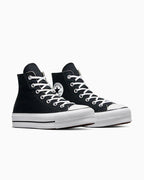 Converse All Star Plataforma Bota Mujer Negro