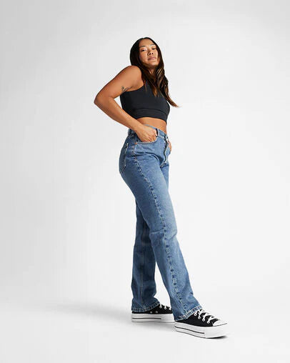 Converse All Star Plataforma Bota Mujer Negro
