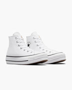 Converse All Star Plataforma Bota Mujer Blanco