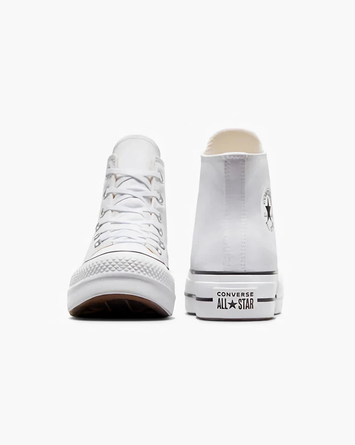 Converse All Star Plataforma Bota Mujer Blanco