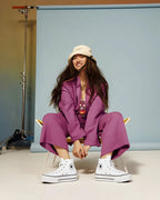 Converse All Star Plataforma Bota Mujer Blanco
