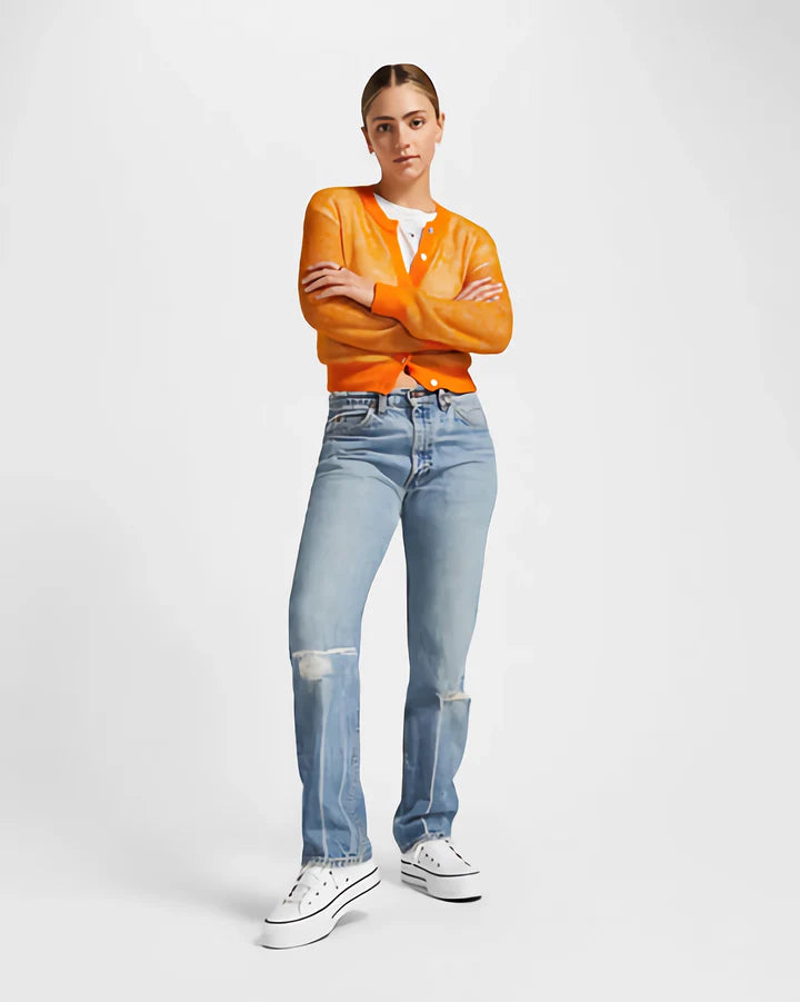 Converse All Star Plataforma Bota Mujer Blanco