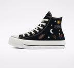 Converse Plataforma it’s okay to wander negras