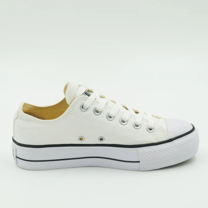Converse All Star Plataforma Zapatilla Mujer Blanco