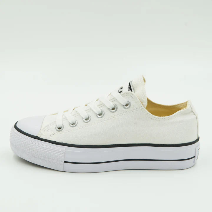 Converse All Star Plataforma Zapatilla Mujer Blanco