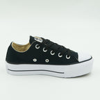 Tenis All Star Plataforma Zapatilla Mujer Negro