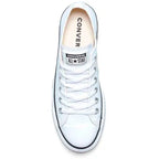 Tenis Converse Chuck Taylor AllStar LiftClean Cuero-Blanco